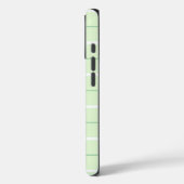 Zachte Kleur Verticale Streeppatroon Puntontwerp Case-Mate iPhone Case (Achterkant / Links)