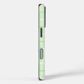 Zachte Kleur Verticale Streeppatroon Puntontwerp Case-Mate iPhone Case (Achterkant / Rechts)