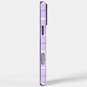 Zachte Kleur Verticale Streeppatroon Puntontwerp Case-Mate iPhone Case (Achterkant / Rechts)