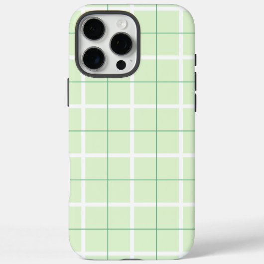 Zachte Kleur Verticale Streeppatroon Puntontwerp Case-Mate iPhone Case (Achterkant)