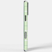 Zachte Kleur Verticale Streeppatroon Puntontwerp Case-Mate iPhone Case (Achterkant / Rechts)