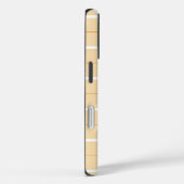 Zachte Kleur Verticale Streeppatroon Puntontwerp Case-Mate iPhone Case (Achterkant / Rechts)