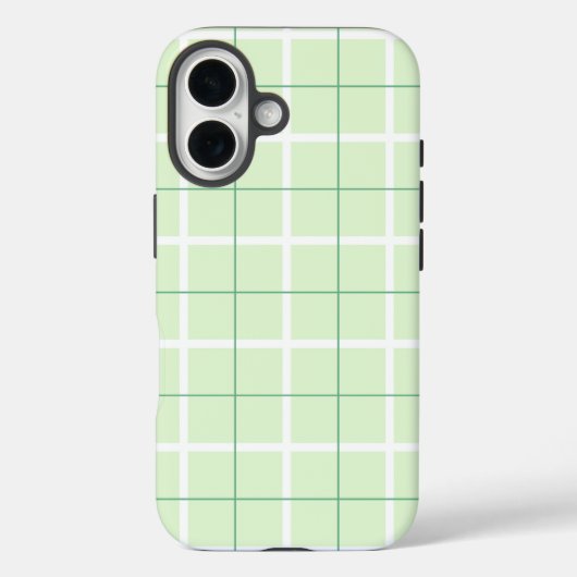 Zachte Kleur Verticale Streeppatroon Puntontwerp Case-Mate iPhone Case (Achterkant)