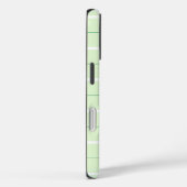 Zachte Kleur Verticale Streeppatroon Puntontwerp Case-Mate iPhone Case (Achterkant / Rechts)