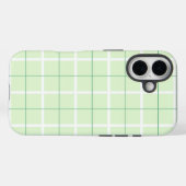 Zachte Kleur Verticale Streeppatroon Puntontwerp Case-Mate iPhone Case (Achterkant (horizontaal))
