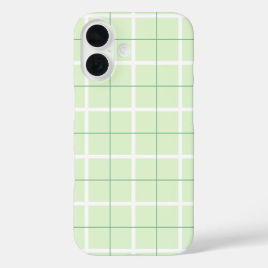 Zachte Kleur Verticale Streeppatroon Puntontwerp Case-Mate iPhone Case (Achterkant)