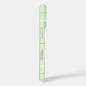 Zachte Kleur Verticale Streeppatroon Puntontwerp Case-Mate iPhone Case (Achterkant / Rechts)