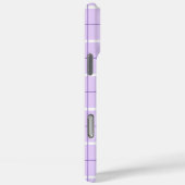 Zachte Kleur Verticale Streeppatroon Puntontwerp Case-Mate iPhone Case (Achterkant / Rechts)