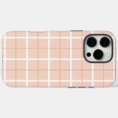 Zachte Kleur Verticale Streeppatroon Puntontwerp Case-Mate iPhone Case (Achterkant (horizontaal))