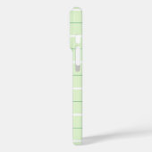 Zachte Kleur Verticale Streeppatroon Puntontwerp Case-Mate iPhone Case (Achterkant / Links)