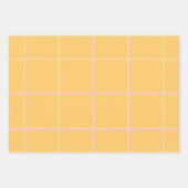 Zachte Kleur Verticale Streeppatroon Puntontwerp Inpakpapier Vel (Voorkant 2)