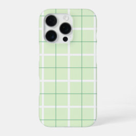 Zachte Kleur Verticale Streeppatroon Puntontwerp iPhone 16 Pro Hoesje