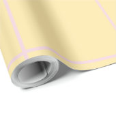 Zachte kleur verticale streeppatroonontwerp cadeaupapier (Rol Hoek)
