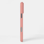 Zachte kleur verticale streeppatroonontwerp iPhone hoesje (Rechterkant)