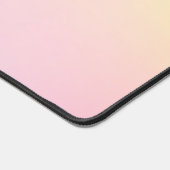 Zachte kleuren gradiënt iriserende achtergrond bureaumat (Hoek)