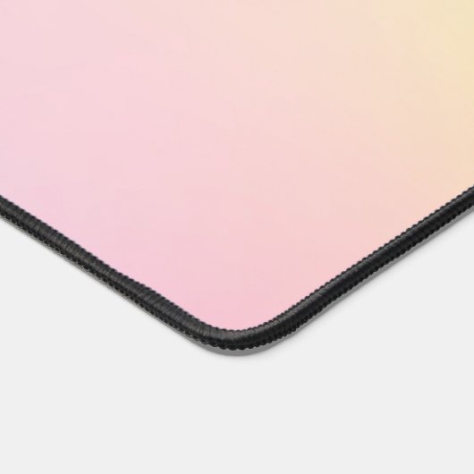 Zachte kleuren gradiënt iriserende achtergrond bureaumat (Hoek)