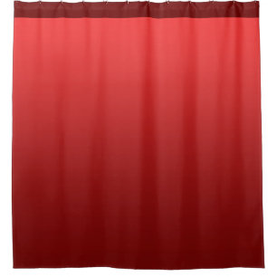 Zachte kleuren - rood + uw ideeën douchegordijn