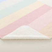 Zachte Kleuren Sherpa Deken (3/4)
