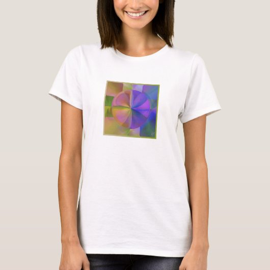 Zachte kleuren T-Shirt (Voorkant)