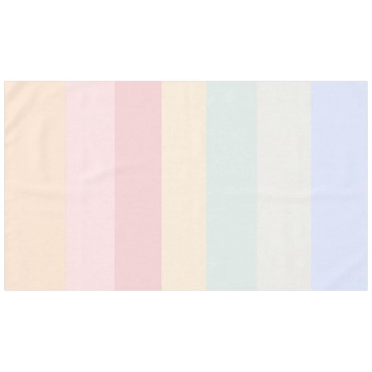 Zachte Kleuren Tafelkleed (Voorkant (Horizontaal))