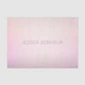 Zachte kleuren vervagen Ombre Tissuepapier (Voorkant)