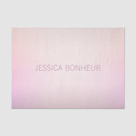 Zachte kleuren vervagen Ombre Tissuepapier