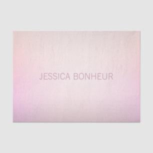 Zachte kleuren vervagen Ombre Tissuepapier