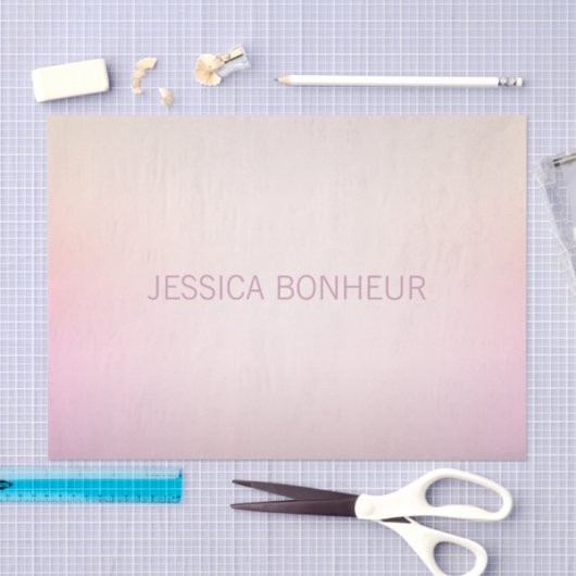 Zachte kleuren vervagen Ombre Tissuepapier (Craft)