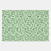 Zachte Kleurrijke Lente Bloemige Coquette Patroon Inpakpapier Vel (Voorkant 3)