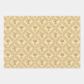 Zachte Kleurrijke Lente Bloemige Coquette Patroon Inpakpapier Vel (Voorkant 2)