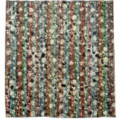 Zachte kleurtextuur met toon van wat korrelig glas douchegordijn (Voorkant)