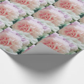Zachte koffiefilterbloemen cadeaupapier (Hoek)