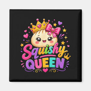 Zachte Koningin Schattig Kawaii Dumpling Prinses G Magneet