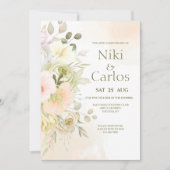 Zachte Koraal Uitnodiging (Voorkant)