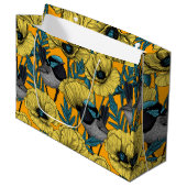 Zachte kreeften en papavers, geel groot cadeauzakje (Voorkant Gekanteld)