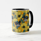 Zachte kreeften en papavers, geel mok (Voorkant rechts)