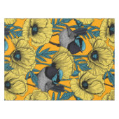 Zachte kreeften en papavers, geel tafelkleed (Voorkant (Horizontaal))