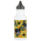 Zachte kreeften en papavers, geel waterfles  (Links)