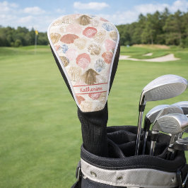 Zachte Kust Zeeschelp Strand Patroon Golfheadcover