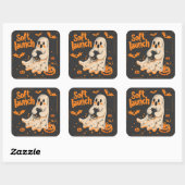 Zachte lancering | ExDesigner | Halloween Vierkante Sticker (Vel)