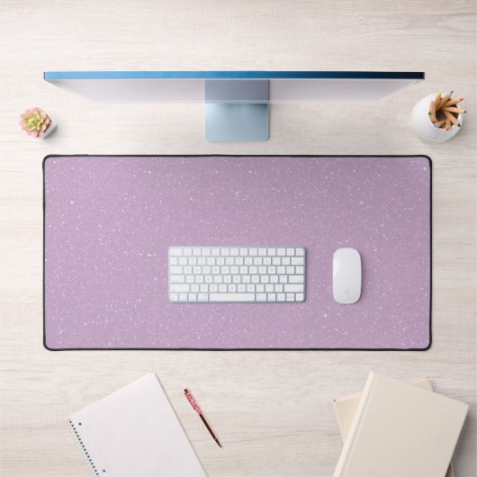 Zachte Lavendel Desk Mat - Minimalistisch & Elegan (Kantoor 1)
