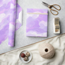 Zachte Lavendel Droom Mist Witte Abstracte Patroon