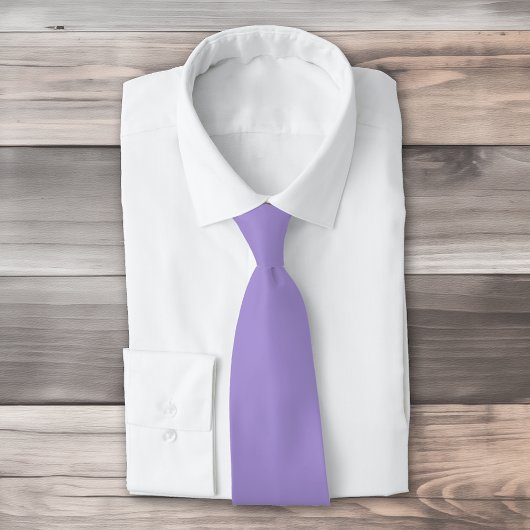 Zachte lavendel Paarse kleur Stropdas