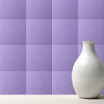 Zachte lavendel Paarse kleur Tegeltje<br><div class="desc">Zachte en rustgevende lavendel paarse kleur creëer een rustige,  elegante sfeer. Deze veelzijdige pasteltint werkt perfect voor zowel moderne als klassieke design.</div>
