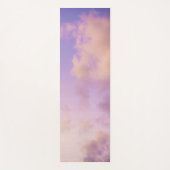 Zachte Lavendel Zonsondergang Wolken Yogamat (Voorkant)
