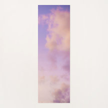 Zachte Lavendel Zonsondergang Wolken