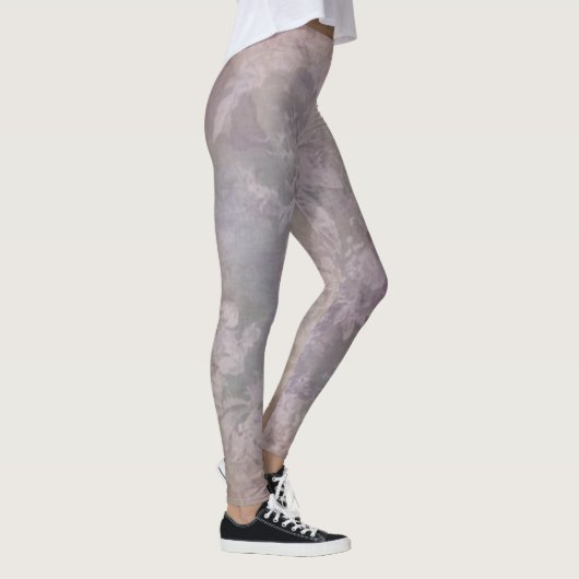 zachte lavendelbloem leggings (Rechts)