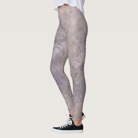 zachte lavendelbloem leggings (Links)