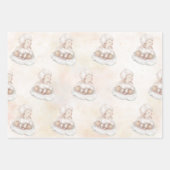 Zachte Lente Lamp Pastel Droomster Roze wolkenstof Inpakpapier Vel (Voorkant)