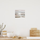 Zachte Lente Moeras #2 – Minimalistisch Pastel Lan Poster (Keuken)